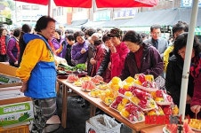 전통시장 서민경제살리기 회원 500명 진주방문