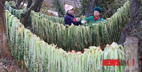 겨우내 먹을 반찬이에요!