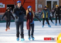 휴일 즐거운 스케이트