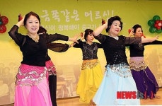 열정적인 밸리댄스 공연