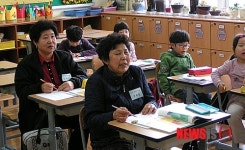 태백대안학교, 어르신 한글교실 인기