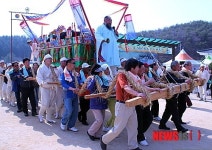 손 인형극과 함께 하는 정금민속관 해넘이