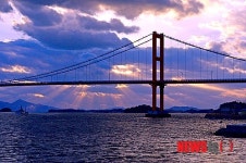 [아듀2013]아름다운 남해대교의 석양