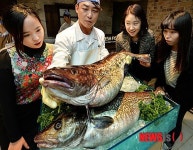 겨울철 대표 탕거리 '대물 대구' 선보이는 현대백화점