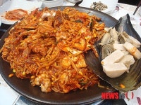 [뉴시스아이즈]맛집-경기 부천 털보 김환수 낙지아구 전문점