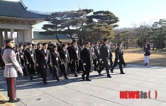 서울소방학교 교육생, 현충원 참배