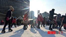 햇살 아래 스케이트