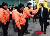서승환 장관 논산국토관리사무소 방문