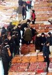 설 대목 맞은 농산물도매시장