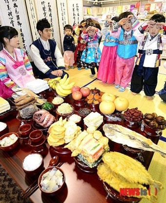 설 차례상 차림과 예절 배우기