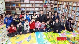 보육원 방문한 방하남 장관
