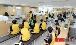 대구경북지방병무청 이전 첫 징병검사