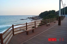 영덕군, 블루로드 D코스 ‘쪽빛파도 길’ 연결 완료