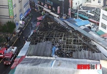 부산 평화시장 뒤 노점 밀집장소 불