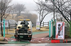 수원 서호에서 펼쳐지는 AI방역