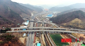 광주 도심과 연결되는 광주2순환로