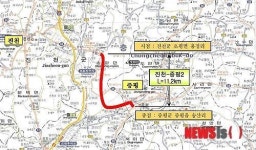 진천~증평 34번 국도 2공구 올해 말 준공