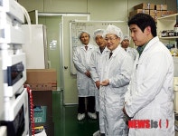 AI 살균소독제 생산기업 현장 점검