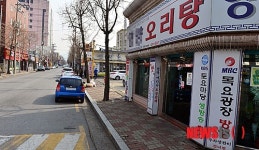 AI 파동 한달, 한산한 광주 오리의 거리