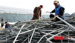 이경옥 차관, 복구현장 찾아 봉사