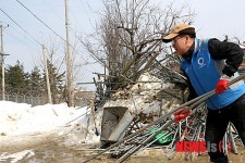 이경옥 안행부 2차관 강릉서 폭설 복구 지원