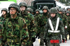 작전지역으로 행군