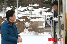 몇 일째 제설하는 거죠?