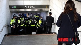 막혀버린 출입구