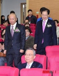 기공식 참석하는 문형표-오제세
