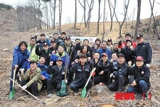 안동 남부지방산림청, 올해 첫 나무심기 행사