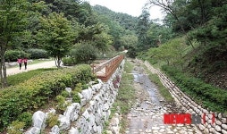 연일 중명생태공원 둘레길 인기