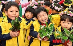공기정화식물 받으세요