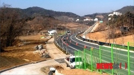 아산시, 27일 용화동 남부순환도로 개통식