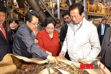 생활폐기물 및 음식물 재활용 시스템 살펴보는 정몽준