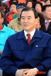 논산딸기축제를 축하하는 홍문표 의원