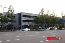 광천터미널 대형 주차장