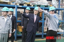 부산특구 방문한 김차동 이사