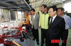 괴산군, 장연 농기계 임대사업소 준공