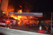 원주 카센터 화재…3700만원 피해