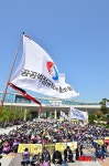 세종청사에 모인 공공비정규직노동조합