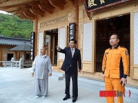 백종열 상주소방서장 도림사 화재예방 지도점검