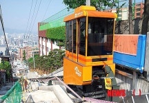부산 산복도로에 국내 최초 모노레일 설치