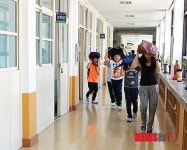 울산 검단초 지진 대피 훈련 이렇게 했어요