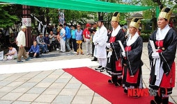 태백 황지연못서 제12회 낙동강 발원제 개최