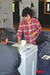 정읍 수성동, 투표하는 시민