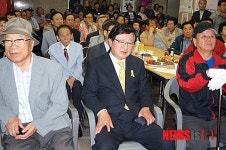 권영세 안동시장 후보, 개표방송 시청