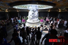 호국영령의 위령패 모셔진 봉안관