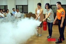 도봉세무서, 소화기 체험