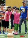 투호놀이 하는 다문화가정 학생들
