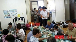 대전대 사회복지학과 35기 원우회 경로당서 점심대접